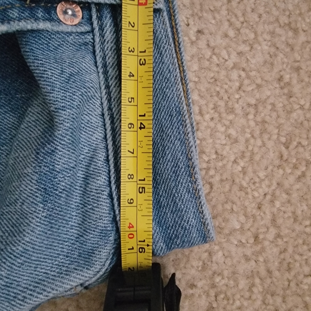 Free People (We The Free) Maggie Mid Rise Straight Leg Jeans SIZE 29 - Picture 7 of 9